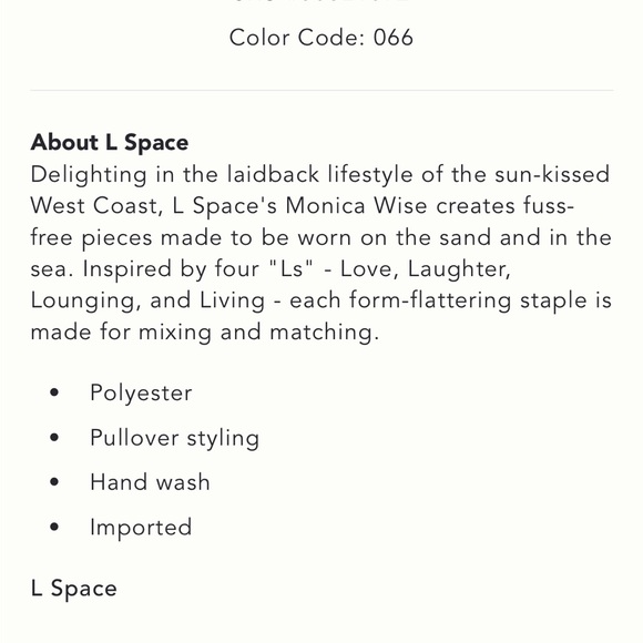 L*Space Sunseeker Lounge Striped Knit Set EUC - Picture 12 of 12